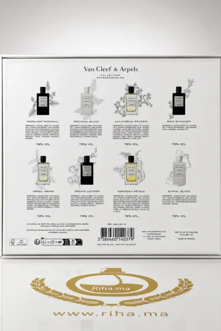 Coffret Miniature VAN CLEEF Collection Extraordinaire 8 x 7.5ml — parfum de luxe au Maroc — vue 2