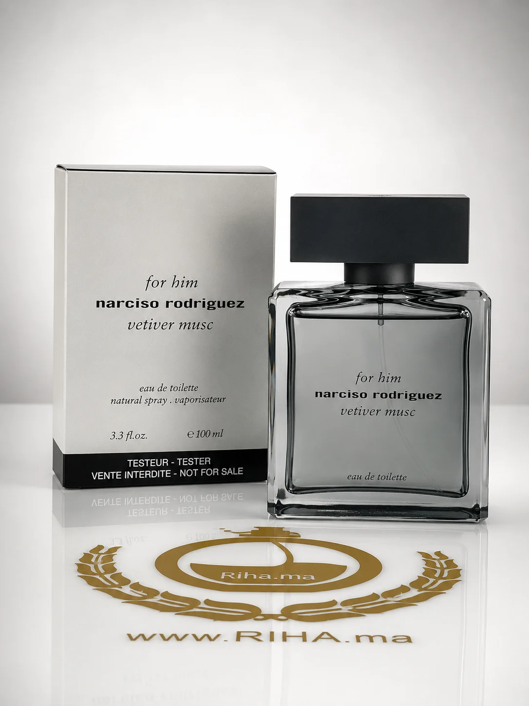 Tester Narciso Rodriguez For Him Vetiver Musc Tester Narciso Rodriguez For Him Vetiver Musc — parfum de luxe au Maroc