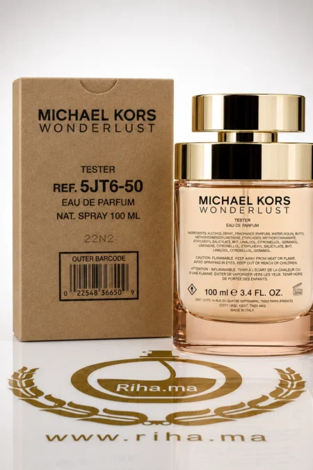 Tester Micheal kors wonderlust eau de parfum 100ml — parfum de luxe au Maroc
