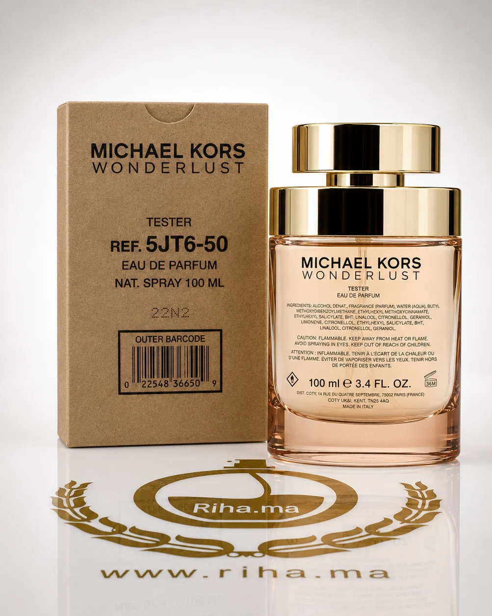 Tester Micheal kors wonderlust eau de parfum 100ml Tester Micheal kors wonderlust eau de parfum 100ml — parfum de luxe au Maroc