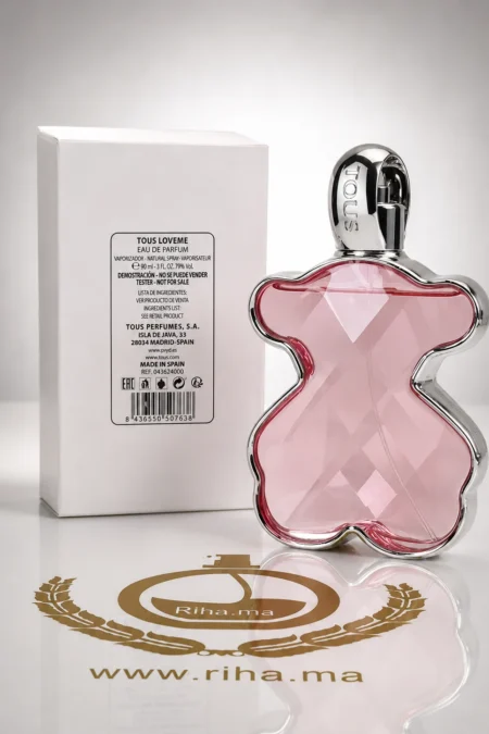 Tester Tous loveme pour femme eau de parfum 90ml — parfum de luxe au Maroc