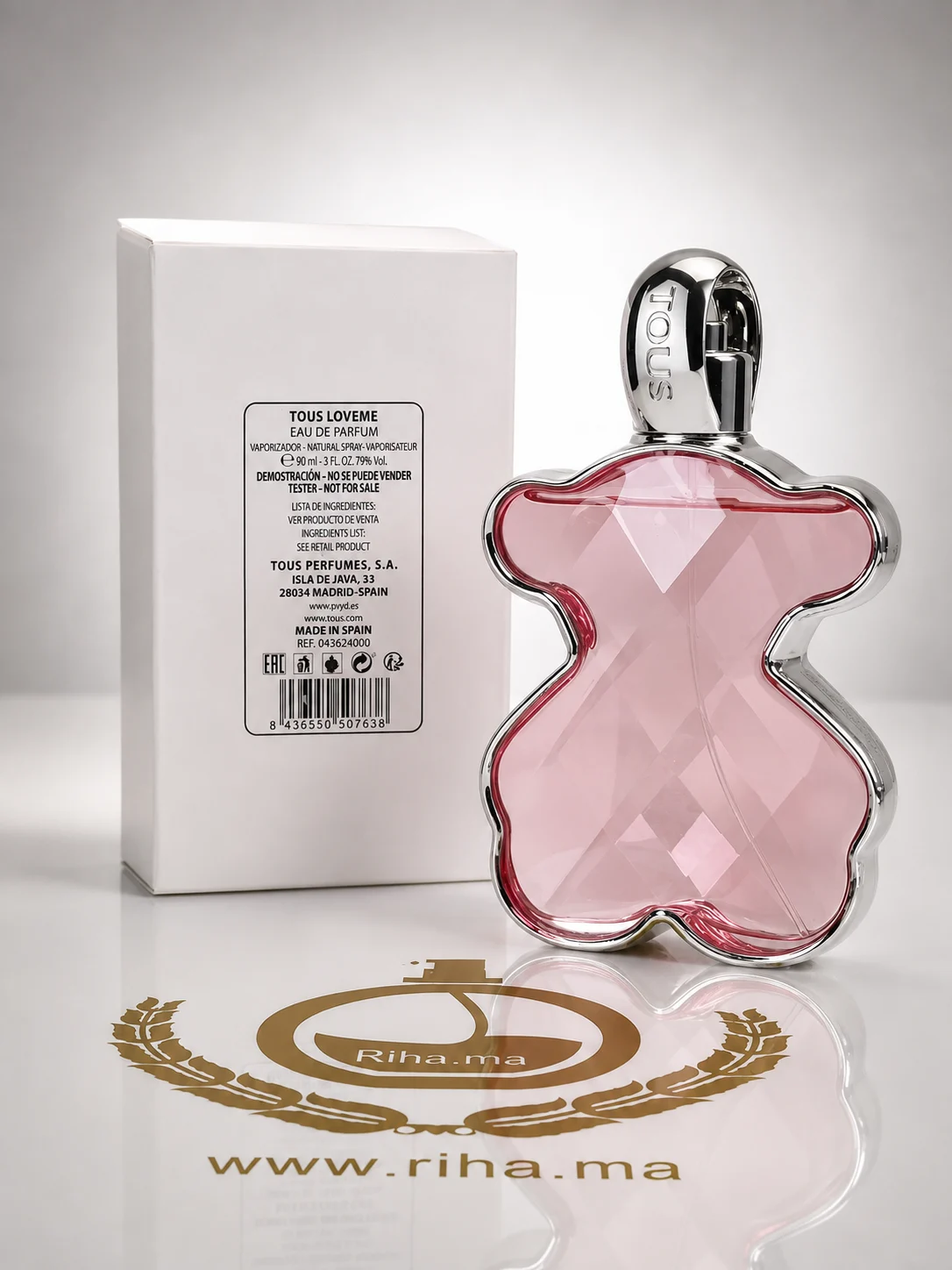 Tester Tous loveme pour femme eau de parfum 90ml Tester Tous loveme pour femme eau de parfum 90ml — parfum de luxe au Maroc