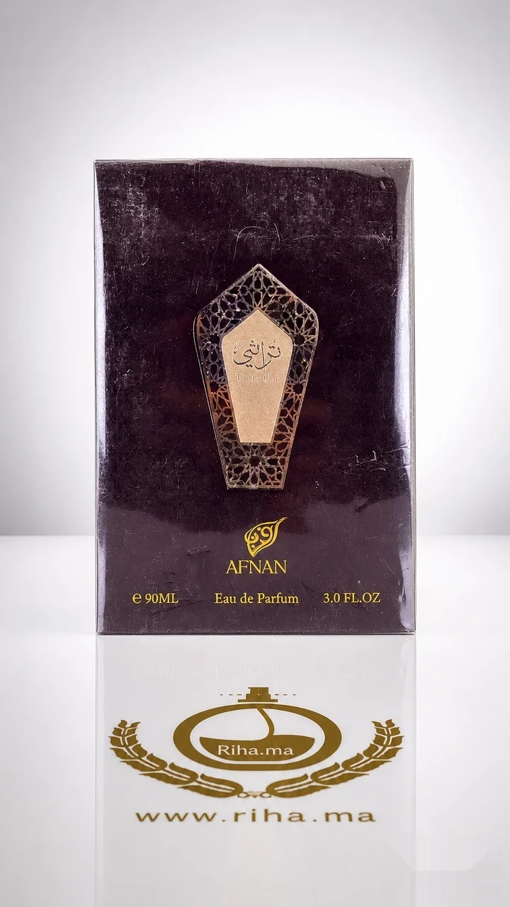 Turathi Brown Afnan Eau de Parfum 90ML Turathi Brown Afnan Eau de Parfum 90ML — parfum de luxe au Maroc