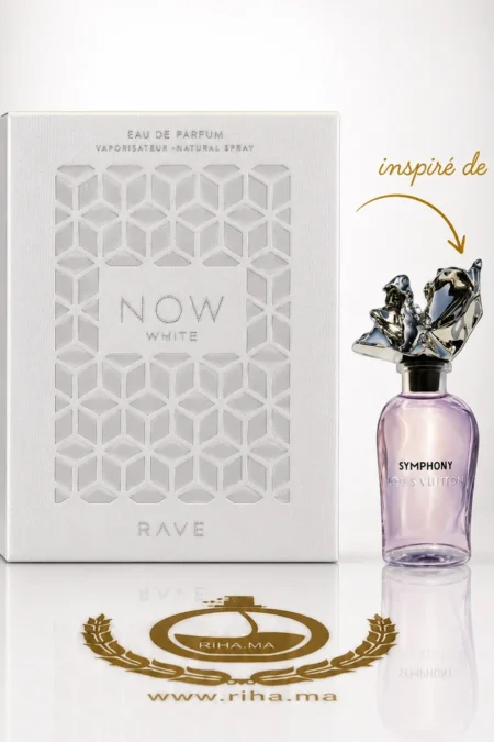 Now White RAVE Eau de Parfum 100Ml — parfum de luxe au Maroc
