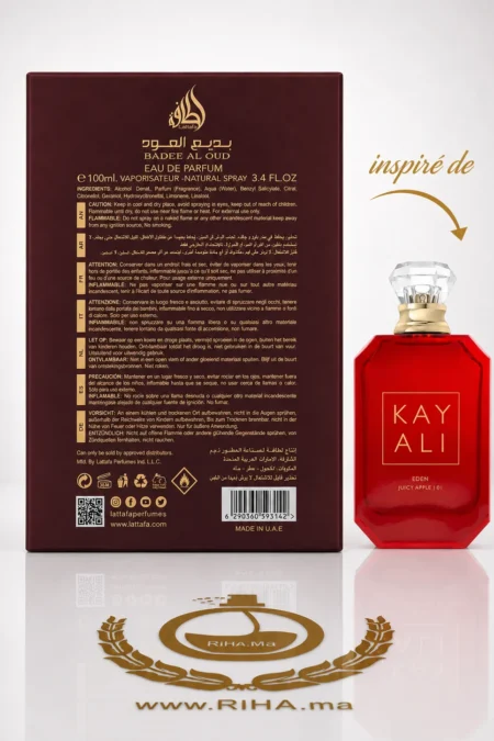 Bade'e Al Oud Sublime Lattafa Parfumes Eau De Parfum 100ml — parfum de luxe au Maroc — vue 2