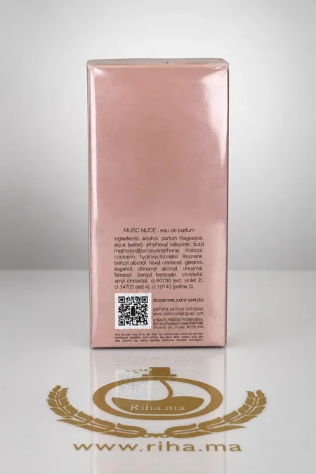 Narciso Rodriguez For Her Musc Nude Eau De Parfum Pour Femme 100ML — parfum de luxe au Maroc — vue 2