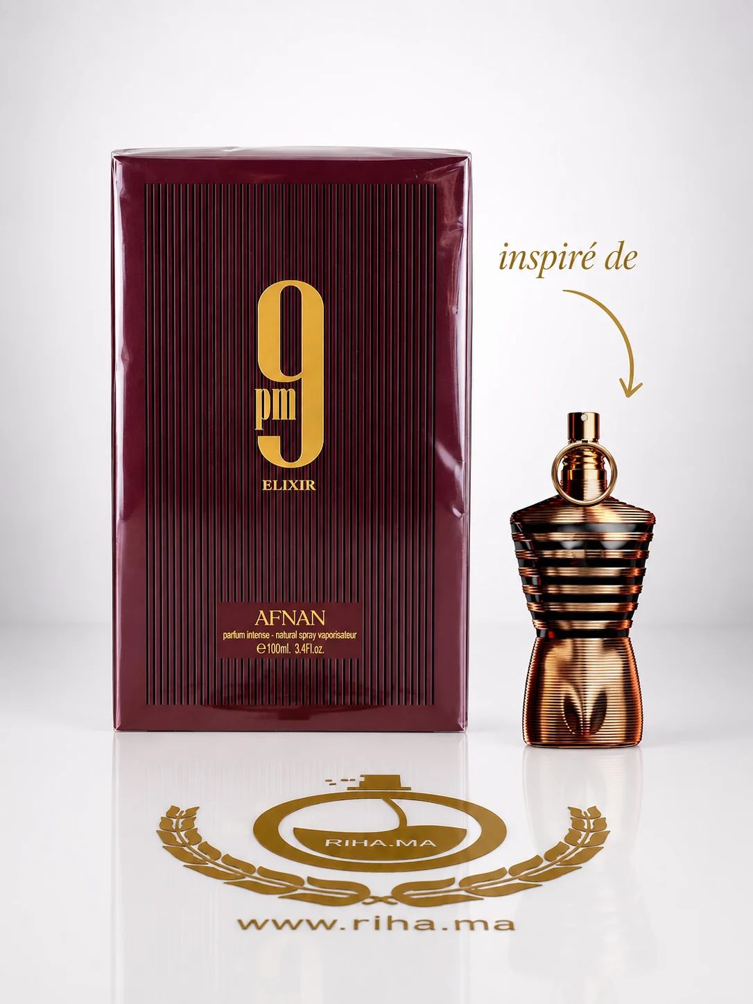9PM Elixir Afnan Pour Homme 100ML 9PM Elixir Afnan Pour Homme 100ML — parfum de luxe au Maroc