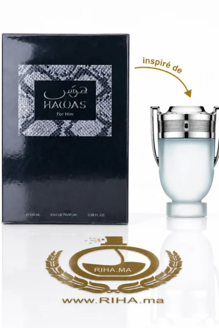 Hawas for Him Rasasi Eau de Parfum Pour Homme 100ml Authentic — parfum de luxe au Maroc