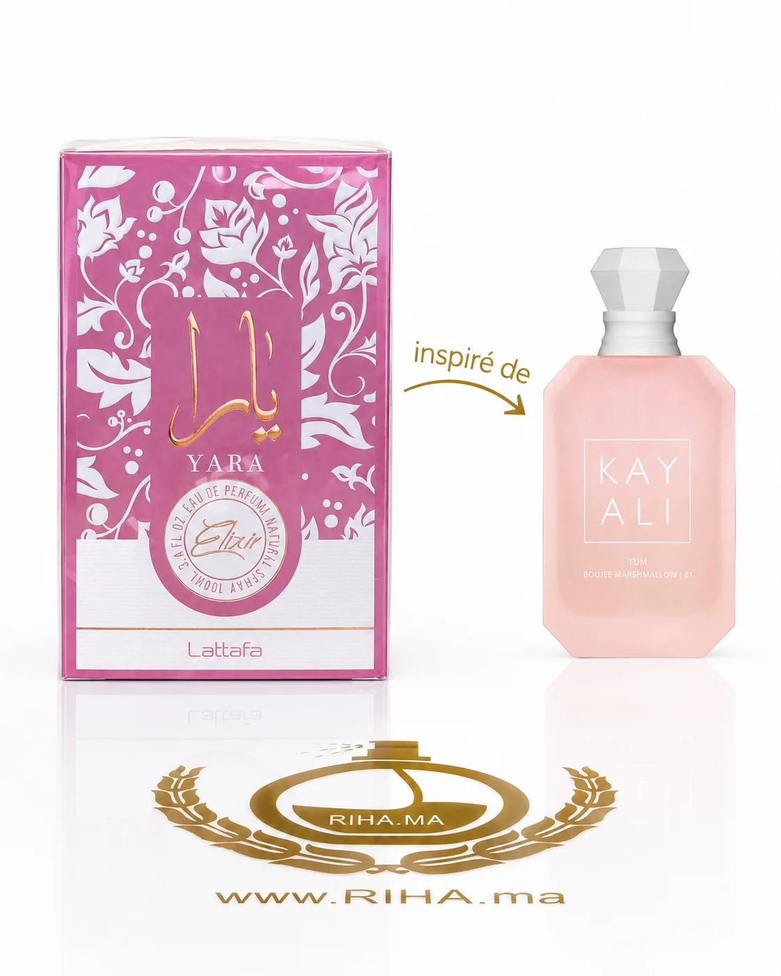 Yara Elixir Lattafa Eau de Parfum 100ml Yara Elixir Lattafa Eau de Parfum 100ml — parfum de luxe au Maroc