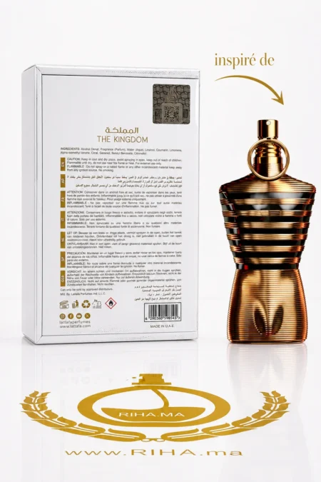 The Kingdom For Men Lattafa – Eau de Parfum 100ml — parfum de luxe au Maroc — vue 2