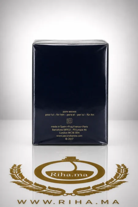 Riha.ma | Vente de Parfum Original Au Maroc Pour Homme Et Femme 26 Pure XS Paco Rabanne Eau De Toilette Pour Homme 100ml — parfum de luxe au Maroc — vue 2