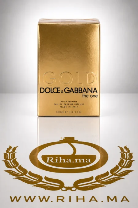 Dolce & Gabanna The One Gold Eau DE Parfum Intense Pour Homme 100ml — parfum de luxe au Maroc