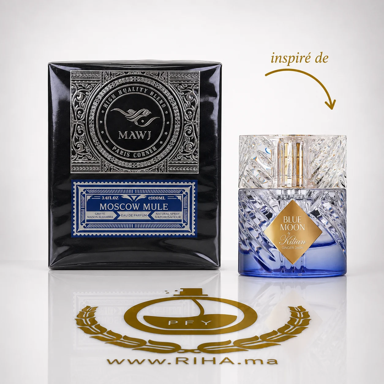 Mawj Moscow Mule PARIS CORNER Eau De Parfum Mawj Moscow Mule PARIS CORNER Eau De Parfum — parfum de luxe au Maroc
