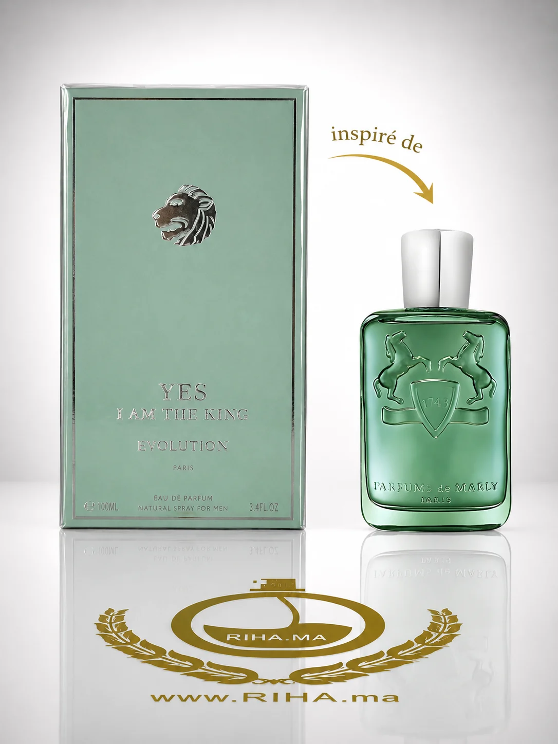 Yes I Am The King Evolution eau de parfum 100ml Flacon de parfum Yes I Am The King Evolution pour homme