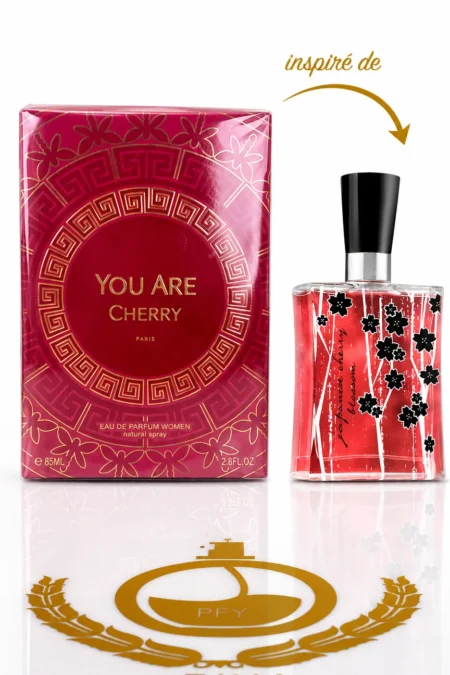 Flacon de parfum you are cherry avec notes de cerise