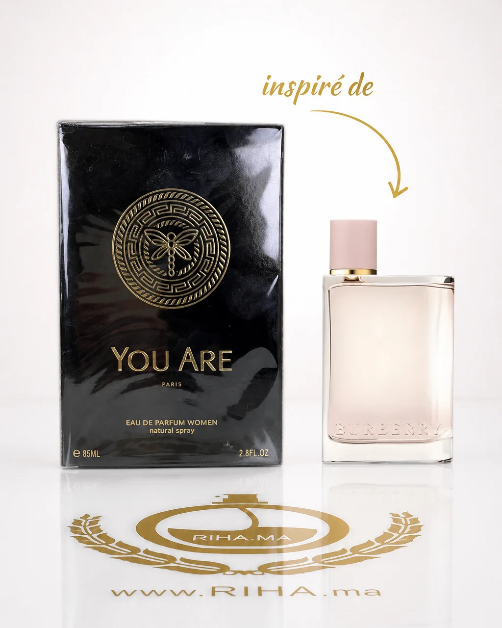 You Are Geparlys Parfums pour femme Flacon de You Are Geparlys Parfums pour femme sur fond pastel