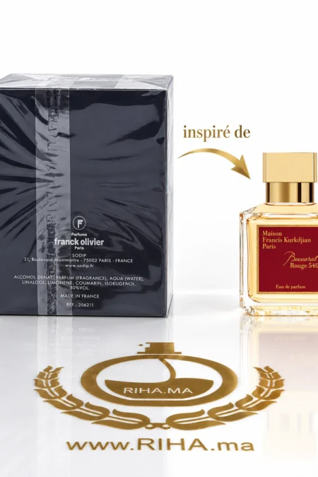 Flacon Franck Olivier Pure Homme eau de toilette 100 ml — vue 2