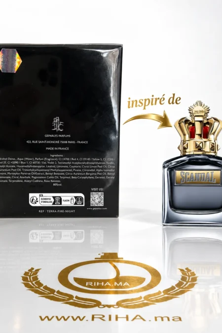 Flacon Terra Fire Night For Men eau de parfum 100 ml — vue 2